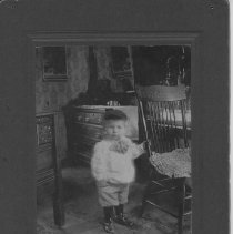 George Burgdorf as a child