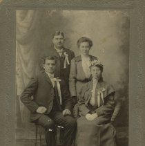 Frank Jr. and Rose Yanda (standing) and Bill and Anna Yanda (sitting)