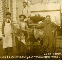 Arrival of a Load of Fresh Meat for Schroeder Bros