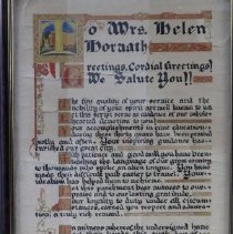 Close-up of Recognition