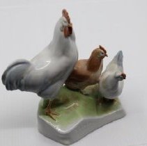 Porcelain figurine - Zsolnay