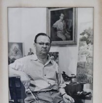 Portrait of artist Csebi Gaal Jozsef  Edited
