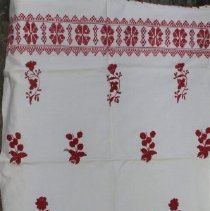 Embroidered tablecloth