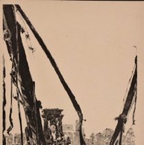 Chain Bridge in Ruins