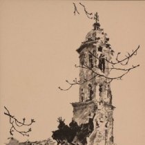 Ruins of Church and Statue