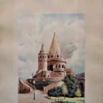 Print - Halaszbastya - Close-up