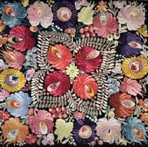 Tablecloth - Matyo design - old embroidery