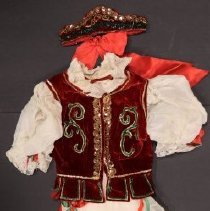 Woman's harvest festival costume