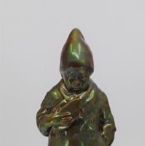 Szolnay porcelain figurine - schoolboy