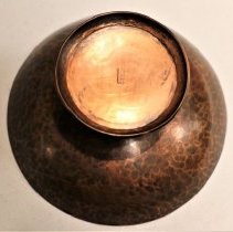 Bottom view of bowl with mark