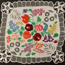 Kalocsa embroidery table cover