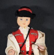 Doll - male in folk costume