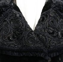 Close-up of lapel of the waistcoat