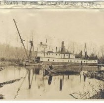 "Swinomish" Snag boat removing old logs