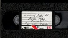 VHS 1/2 inch video tape. Winding Waters Brethren Church 20th year celebrati