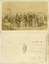 Davis & Generals [at Bull Run, 1861]