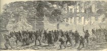 Rioters Pillaging the Colored Orphan Asylum at Forty-third Street and Fifth Avenue, July 13, 1863
