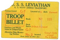 Billet for U.S. Navy Transport