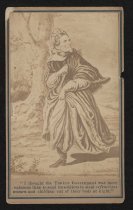 Jefferson Davis escaping in women's clothing