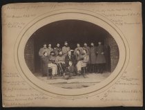 Confederate Officers at Fort Delaware Prison Camp