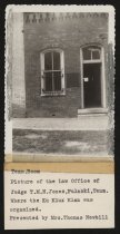 Law Office of T. M. N. Jones, Where the KKK was organized