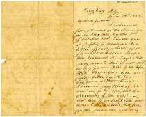 Daniel Ullman to Samuel Jones