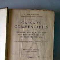 Caesar’s Commentaries by Francis W. Kelsey