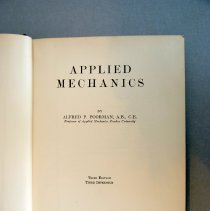 Applied Mechanics by Alfred P. Poorman