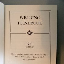Welding Handbook