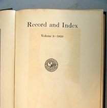 1929 Record and Index