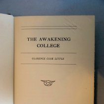 Awakening College by Clarence Cook Little