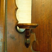 Victorian Dresser with Mirror (five drawers, marble inset)