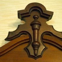 Victorian Dresser with Mirror (five drawers, marble inset)