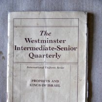 Westminster Intermediate-Senior Quarterly