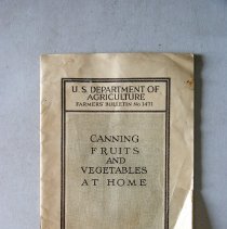 Canning Fruits and Vegetables at Home