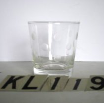 Tumbler (with frosted circles design)