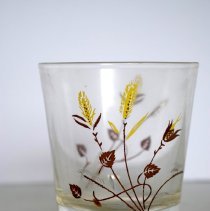 Tumbler (with wheat design)