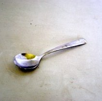 Spoon (with floral design)