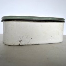 Storage Container (with glass lid and Federal Shield design)