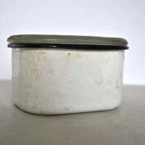 Storage Container (with glass lid and Federal Shield design)