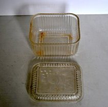 Storage Dish (with fruit design and cover)