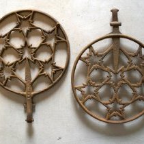 Stovetop Burner Grates (with stars design; 4)