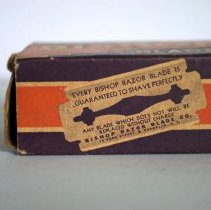 Bishop Razor Blades Box