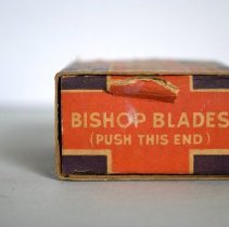 Bishop Razor Blades Box