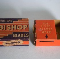 Bishop Razor Blades Box