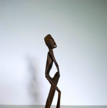 African Man Drumming