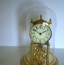 Torsion Pendulum Clock (with dome cover)