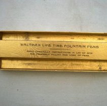 Waltham Postmaster Fountain Pens (a pair; with box)