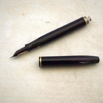 Waltham Postmaster Fountain Pens (a pair; with box)