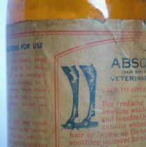 Absorbine Veterinary Liniment Bottle